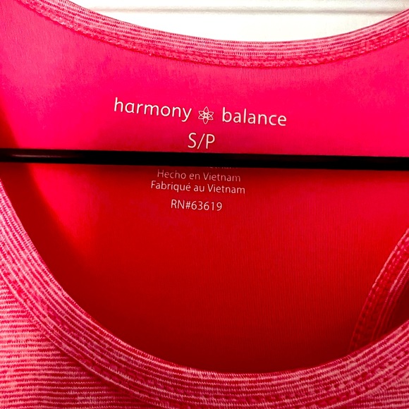 NWOT Harmony Balance Women’s Pink Athletic Dress Size Small - Picture 3 of 3